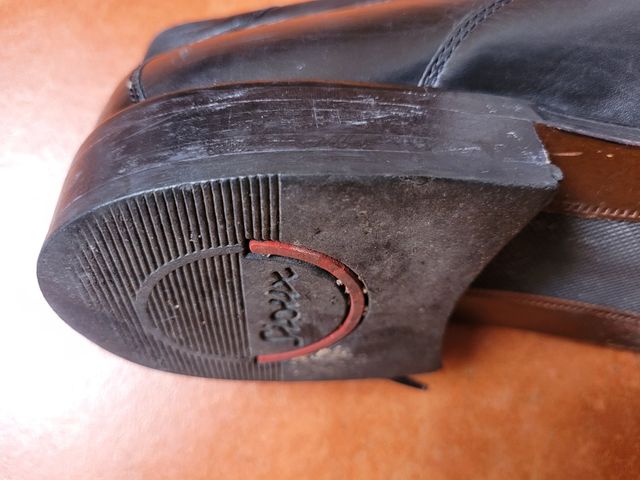 Sioux zapatos negros vestir hombre