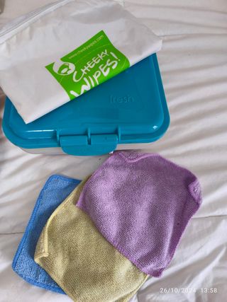 Lote completo pañales tela