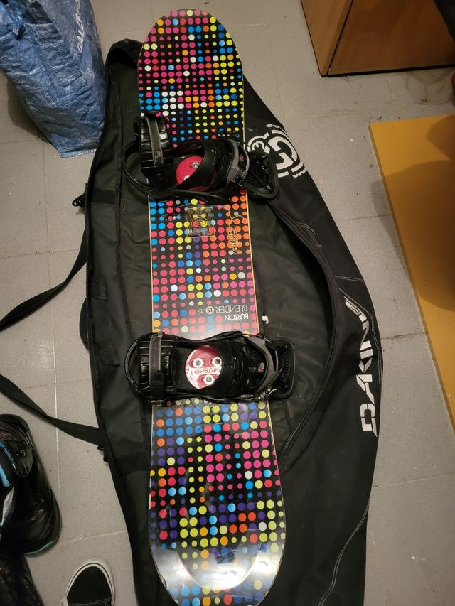 Tabla de sonw burton