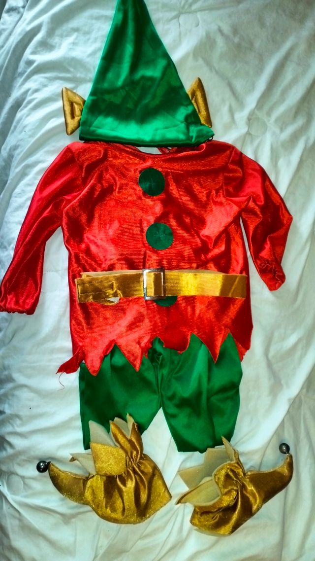 Disfraz de duende 2 años