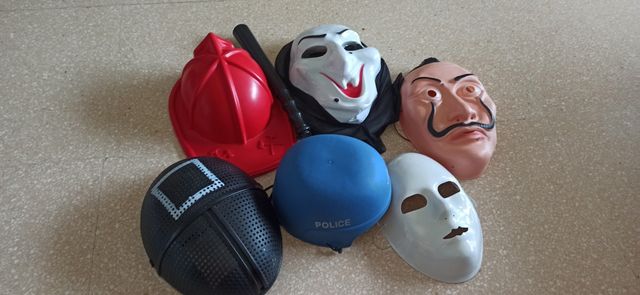 Artículos Halloween disfraces caretas