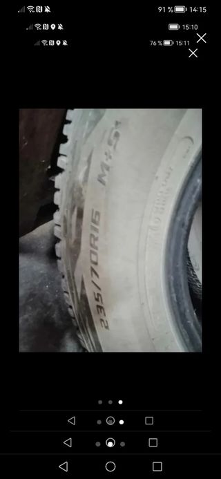 Neumáticos 235/70R16 M+S