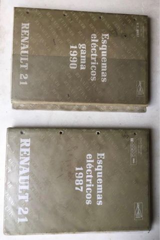 Manuales de taller Renault originales.