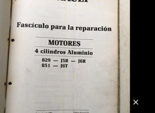 Manuales de taller Renault originales.