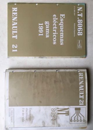 Manuales de taller Renault originales.
