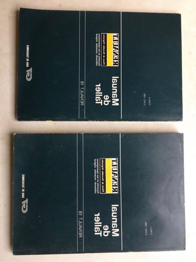 Manuales de taller Renault originales.