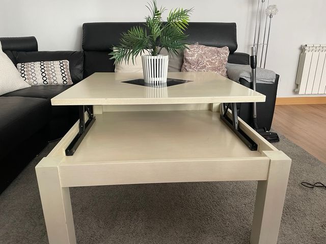 Mesa centro elevable