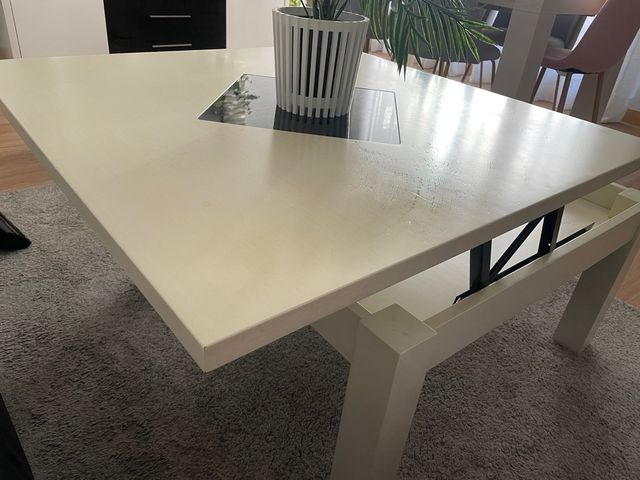 Mesa centro elevable