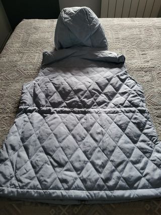 Chaleco azul impermeable 