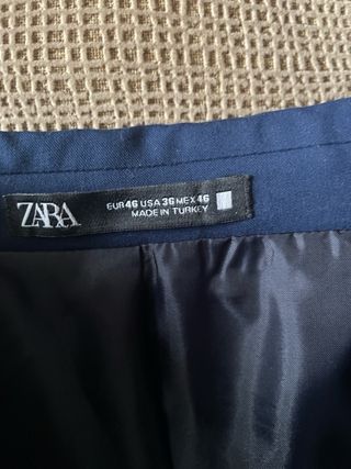 Americana niño azul