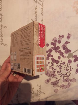 Juego educativo números madera