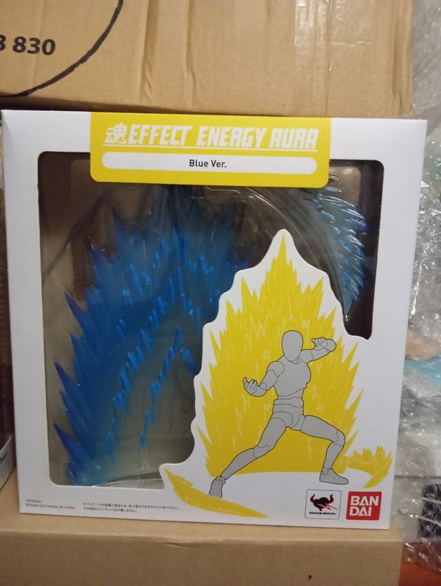 Vegito Blue + Efecto aura - DBZ S.H. SH Figuarts 