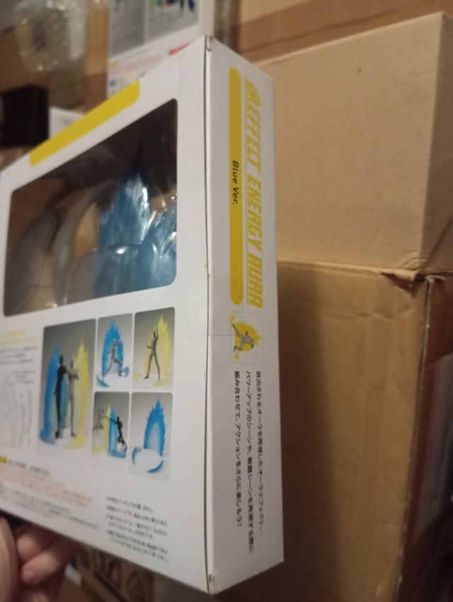 Vegito Blue + Efecto aura - DBZ S.H. SH Figuarts 