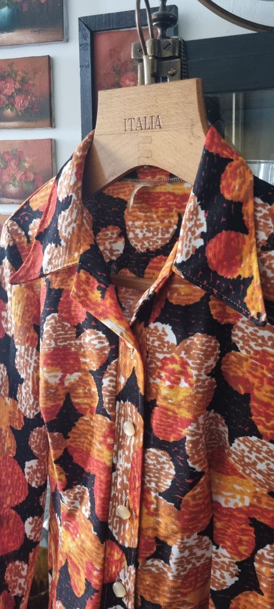 Camisa setentera flores