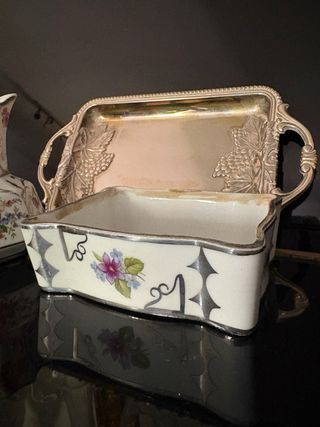 LOTE VINTAGE PLATEADO