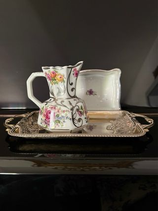 LOTE VINTAGE PLATEADO