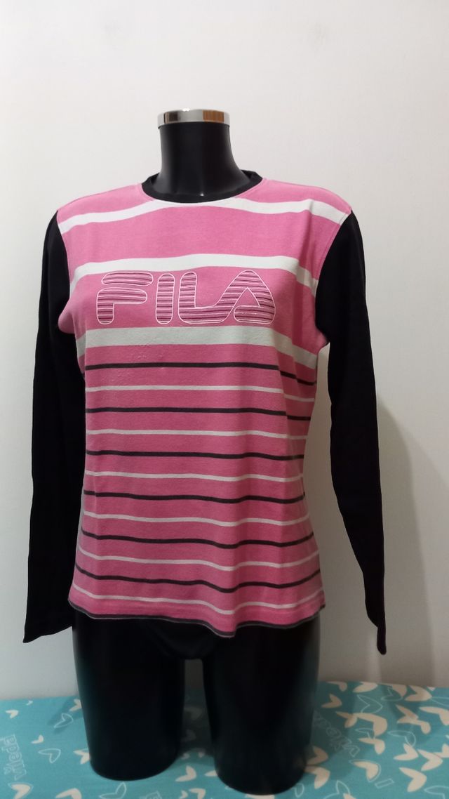 Maglia maniche lunghe da donna Fila