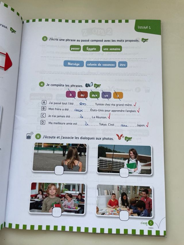 Zoom Prim 5. Cahier d'activités