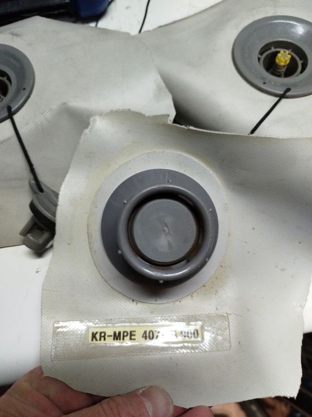 Válvula inflado embarcación neumatica