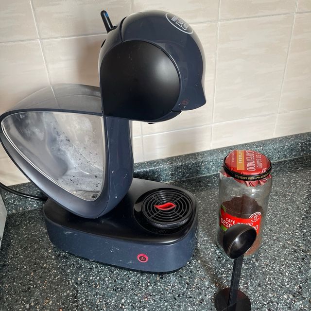 Cafetera dolce gusto cafe molido y capsulas