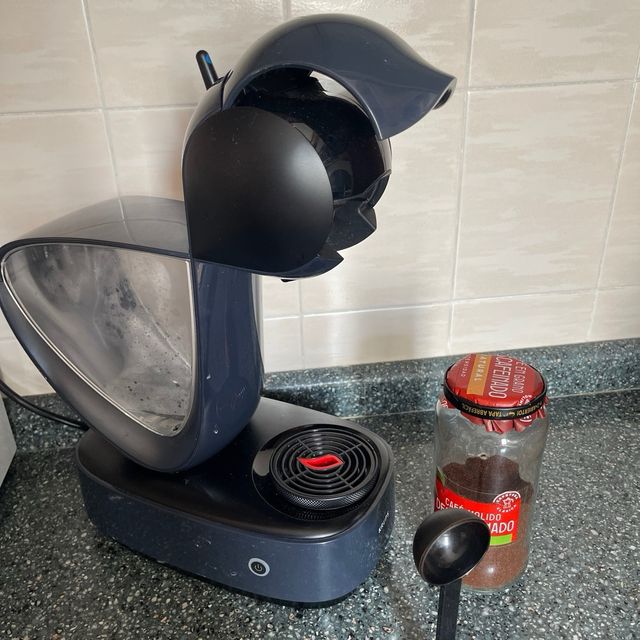Cafetera dolce gusto cafe molido y capsulas