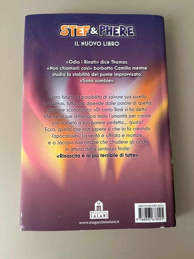 romanzo STEF & Phere - Rinascita. Timeport