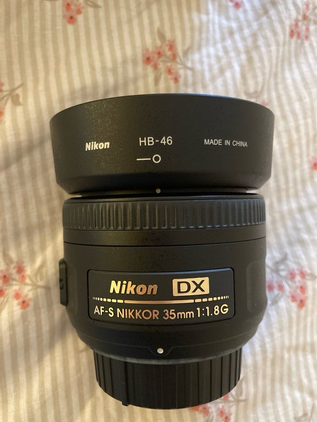 Objetivo Nikon AF-S 35mm 1:1 8G DX