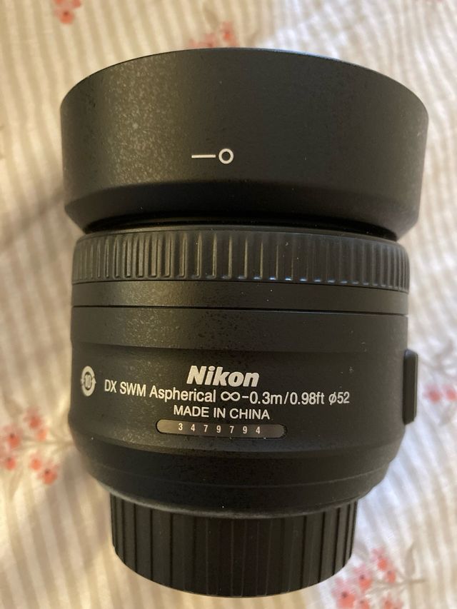 Objetivo Nikon AF-S 35mm 1:1 8G DX