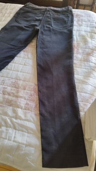 Pantalón de pana gris mujer Lois