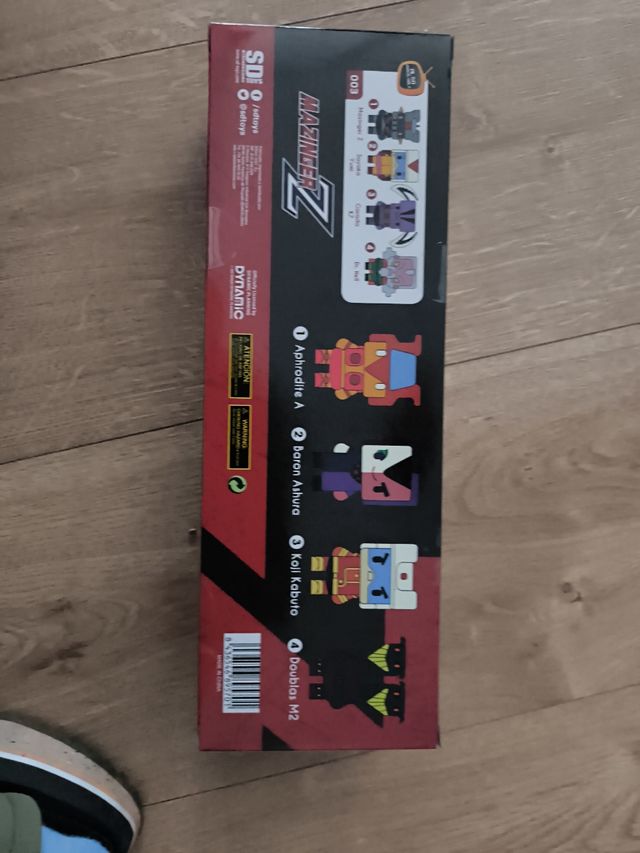 Mazinger Z muñecos colección Pixel 004