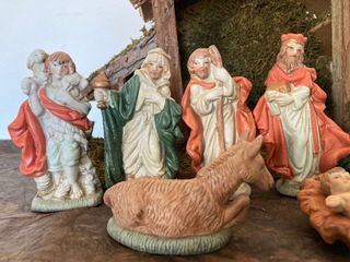 Presepe Lidl Stiftung & Co. KG - Legno e Ceramica