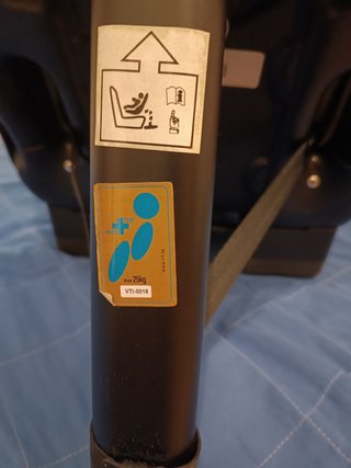 Silla coche contramarcha sin isofix 9-25