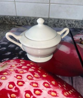 Azucarero antiguo porcelana china