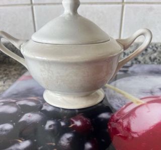 Azucarero antiguo porcelana china