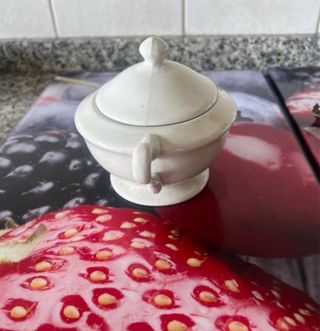 Azucarero antiguo porcelana china