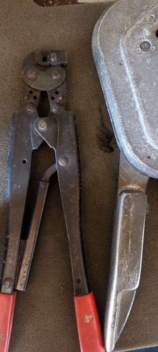 Pinze per crimpature tre modelli 