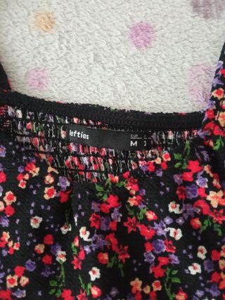 Vestido estampado floral 