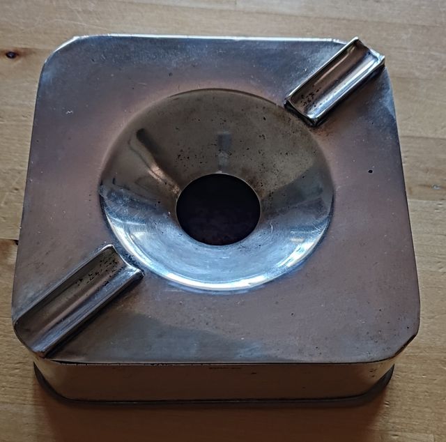 Posacenere in argento 800 vintage