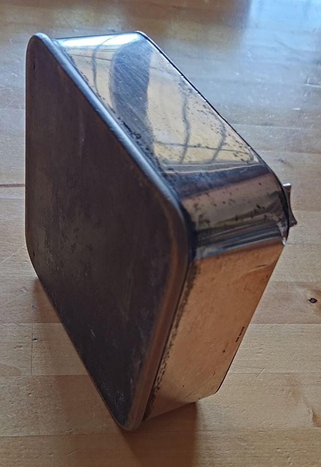 Posacenere in argento 800 vintage