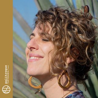 Pendientes artesanales Constantia, madera de Olivo