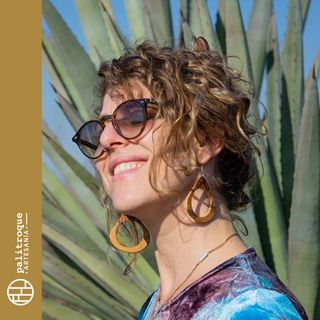 Pendientes artesanales Constantia, madera de Olivo