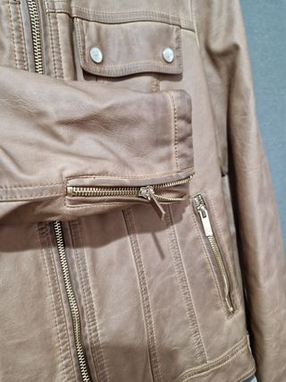 Cazadora polipiel tipo piloto