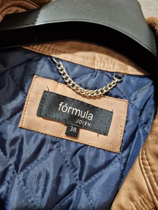 Cazadora polipiel tipo piloto