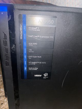 Ordenador gaming i3