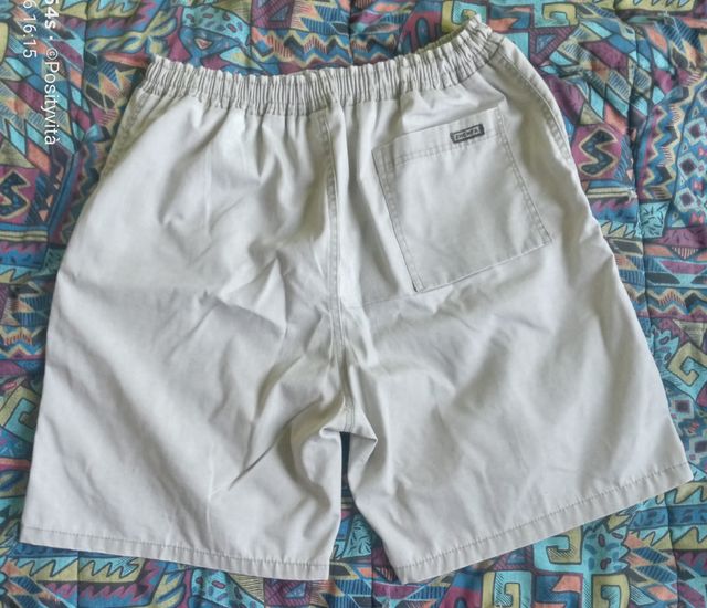 Zhenfa Wear Pantaloncino Panna