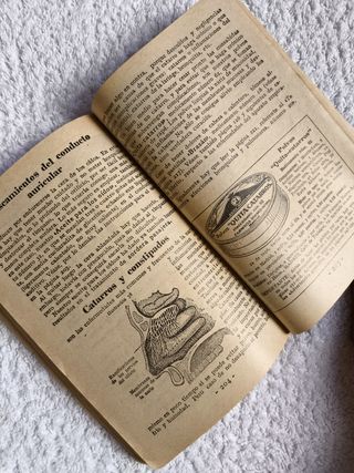 LIBRO ANTIGUO MEDICAMENTOS CURA HEUMANN AÑO 1922