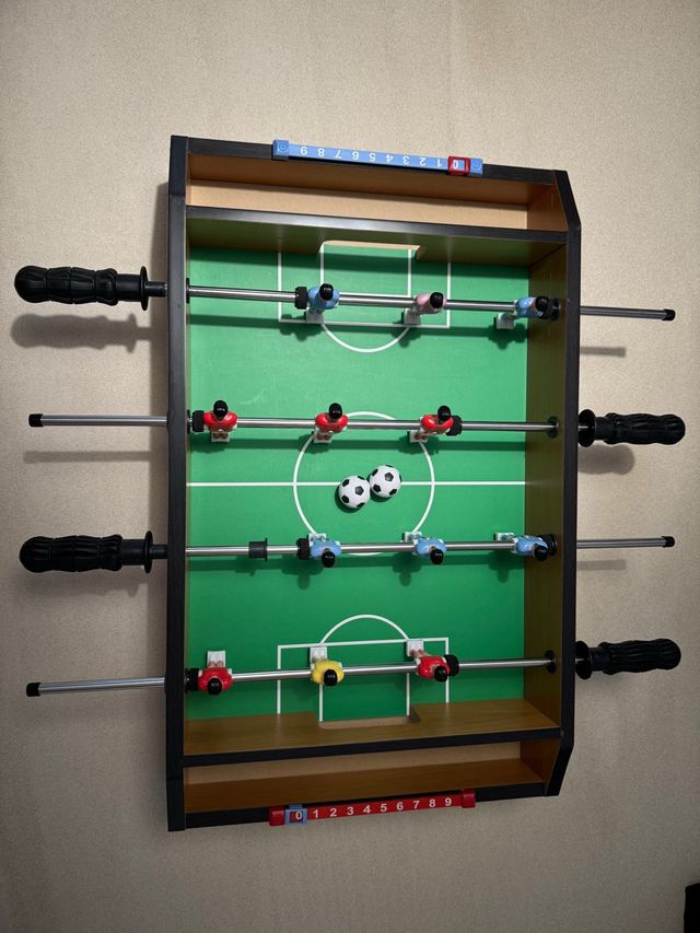 Futbolín de mesa: Fútbol tenis y shuffleboard