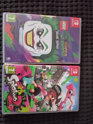 DC supervillanos + splatoon 2