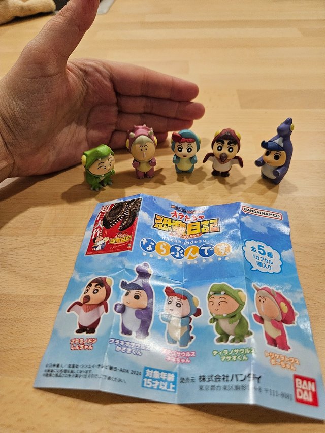 Gashapon Shin Chan crayon