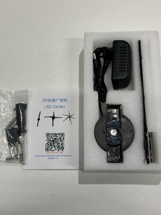 Ventilador holograma 3D